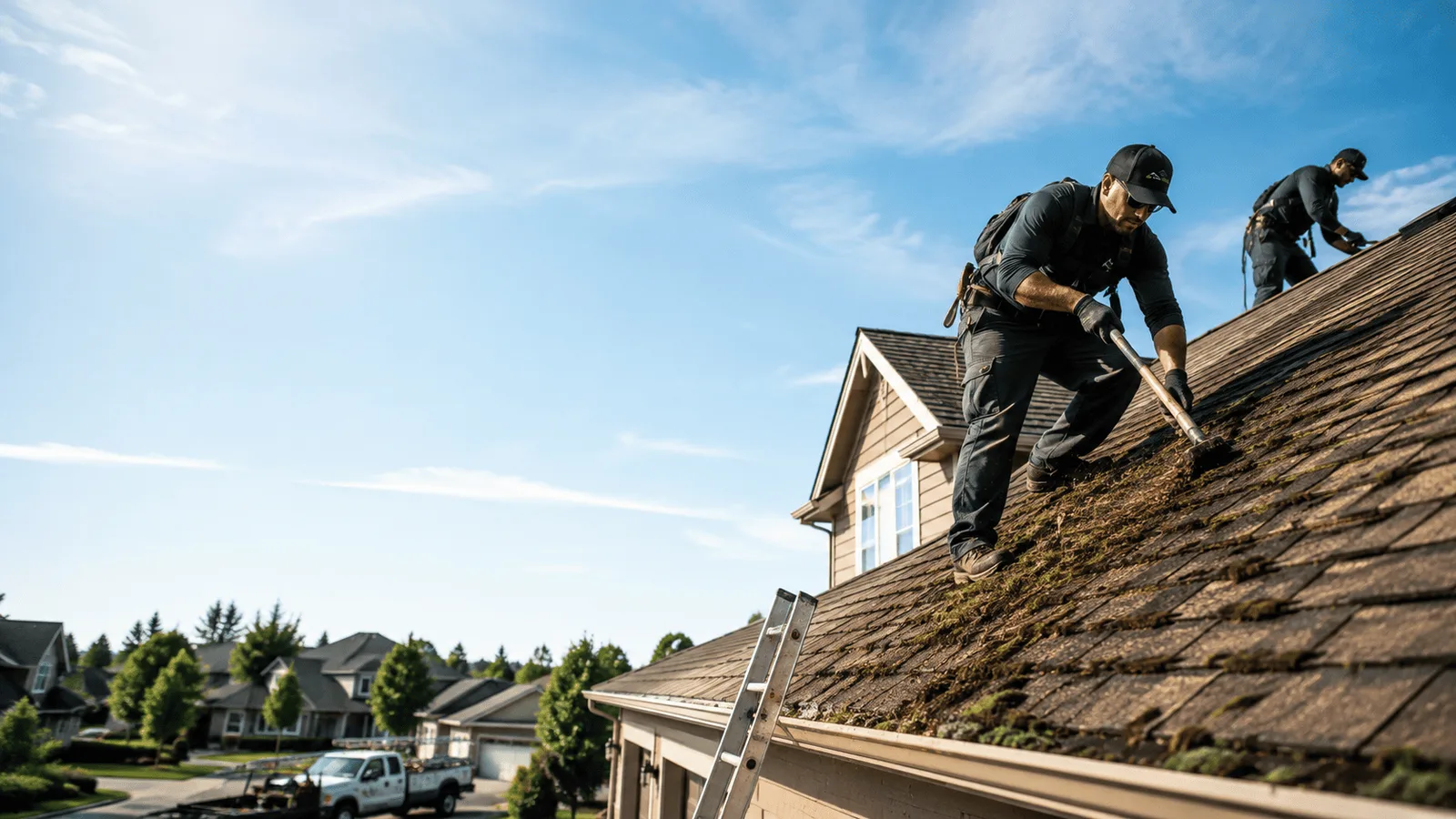 Roof Moss Removal in Underhill, VT near me